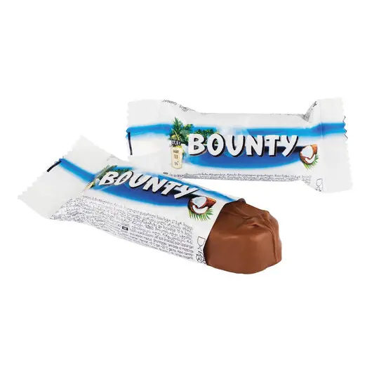 Конфеты шоколадные BOUNTY minis, весовые, 1 кг, картонная упаковка, ш/к 76352, 56727, фото 3