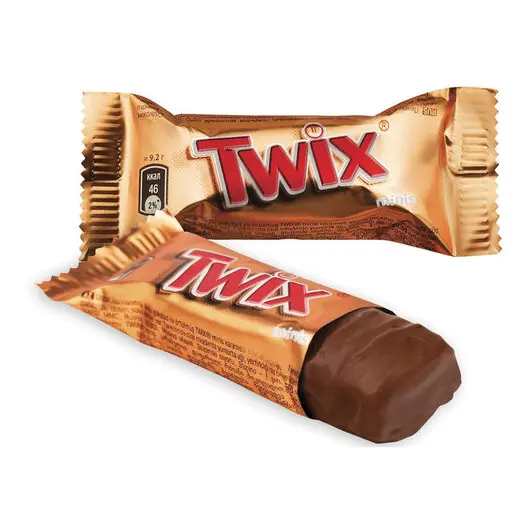 Конфеты шоколадные TWIX minis, весовые, 1 кг, картонная упаковка, 57237, фото 3