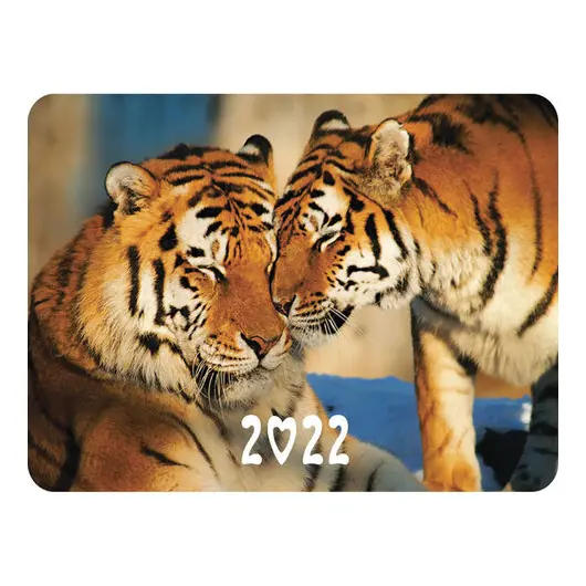 Календарь карманный на 2022 год, 70х100 мм, &quot;Год тигра&quot;, HATBER, Кк7, фото 8
