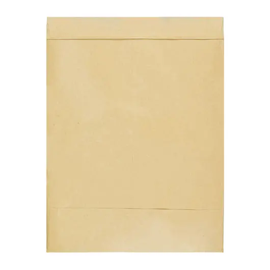 Пакет почтовый E4 Курт и К, 300*400мм, коричневый крафт, отр. лента, 120г/м2, фото 1