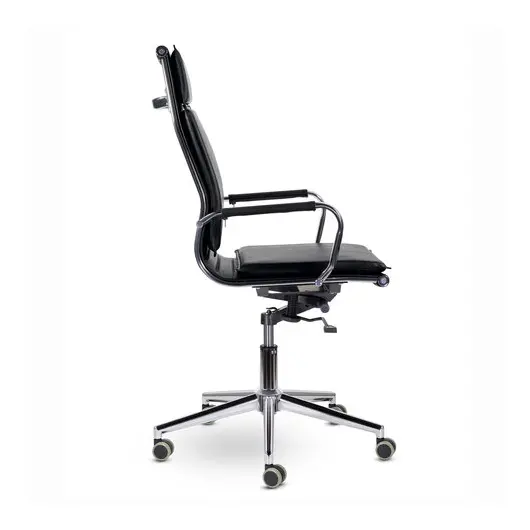 Кресло офисное BRABIX PREMIUM &quot;Kayman EX-532&quot;, экокожа, хром, черное, 532543, фото 4