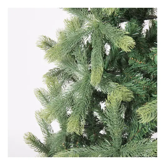 Ель новогодняя искусственная &quot;Christmas Beauty&quot; 180 см, литой ПЭТ+ПВХ, зеленая, ЗОЛОТАЯ СКАЗКА, 591313, фото 2