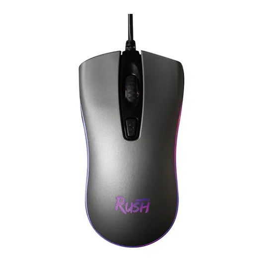 Мышь Smartbuy Rush Phantom, с подсветкой, черный, 4btn+Roll, фото 1