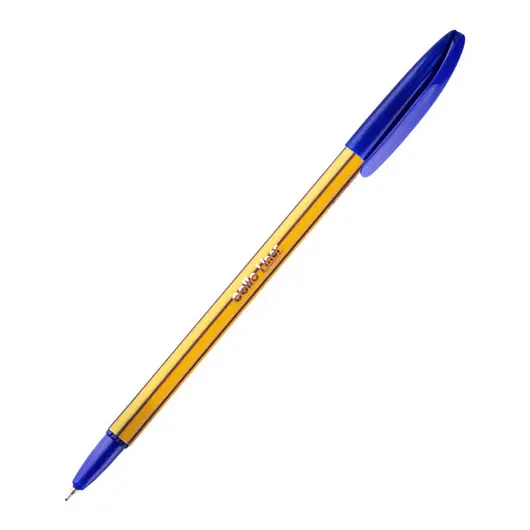 Ручка шариковая Cello &quot;Liner&quot; синяя 0,6мм, штрих-код, фото 1
