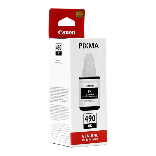 Картридж ориг. Canon GI-490BK Black черный для PIXMA G1400/2400/3400 (6000стр), фото 1