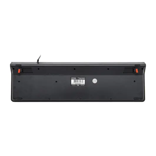 Клавиатура проводная SONNEN KB-8280,USB,104 плоские клавиши,черная,код 1С, 513510, фото 5