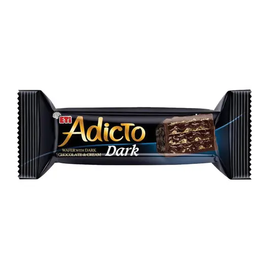 Батончик вафельный глазированный ADICTO с темным шоколадом (24 шт. х 50 г), 1,2 кг, 71575 (11575), фото 3