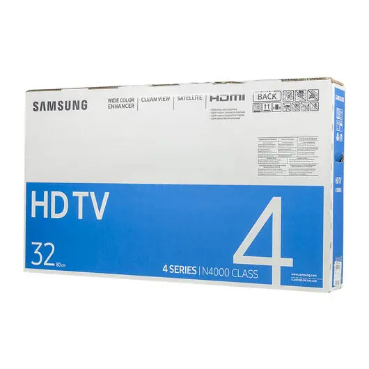 Телевизор SAMSUNG UE32N4010AUXRU, 32&quot; (81 см), 1366x768, HD, 16:9, белый, фото 10