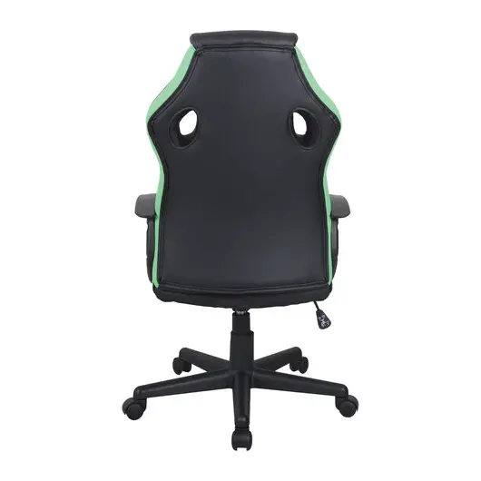 Кресло компьютерное BRABIX &quot;Fighter GM-008&quot;, экокожа, черное/зеленое, 532508, фото 7