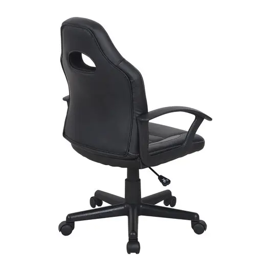 Кресло компьютерное BRABIX &quot;Spark GM-201&quot;, экокожа, черное/серое, 532504, фото 3