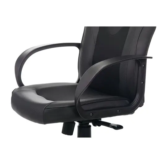 Кресло компьютерное BRABIX &quot;Game GM-017&quot;, экокожа/ткань, черное, 532641, GM-017_532641, фото 8