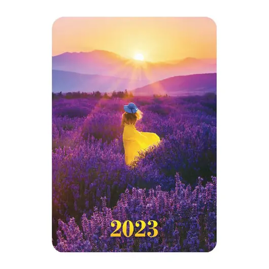 Календарь карманный на 2023 г., 70х100 мм, &quot;Яркое вдохновение&quot;, HATBER, Кк757504, фото 8
