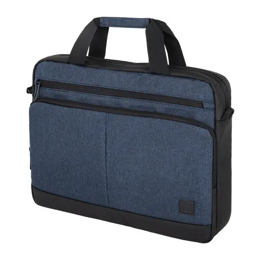 Сумка-портфель BRAUBERG &quot;Forward&quot; с отделением для ноутбука 15,6&quot;, темно-синяя, 29х40х9 см, 270833, фото 1
