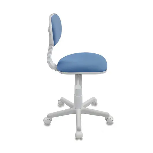 Кресло детское CH-W201NX, без подлокотников, пластик белый, голубое, 477004, фото 4