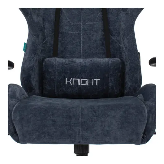 Кресло компьютерное Zombie VIKING KNIGHT, 2 подушки, ткань, синее, 1372993, фото 16