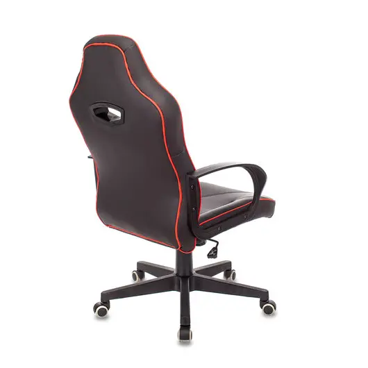 Кресло компьютерное Zombie VIKING XS, экокожа, черное/красное, 1443134, фото 5