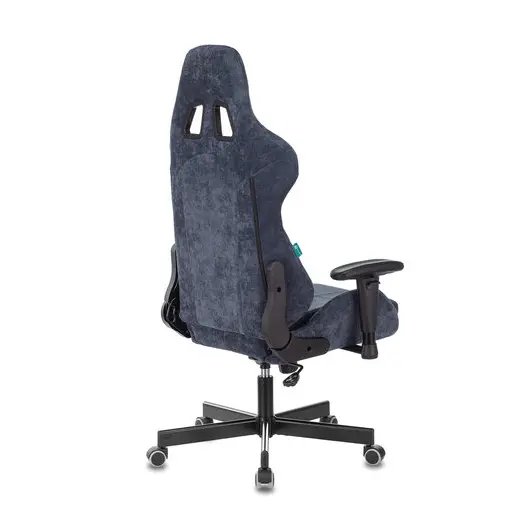 Кресло компьютерное Zombie VIKING KNIGHT, 2 подушки, ткань, синее, 1372993, фото 12