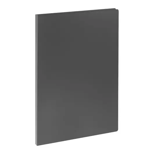 Папка с зажимом СТАММ, 14мм, 500мкм, черная, фото 1