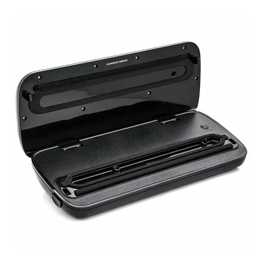 Вакуумный упаковщик KITFORT КТ-1502-2, 110Вт, 2 режима, ширина пакета до 28см, черный, фото 2