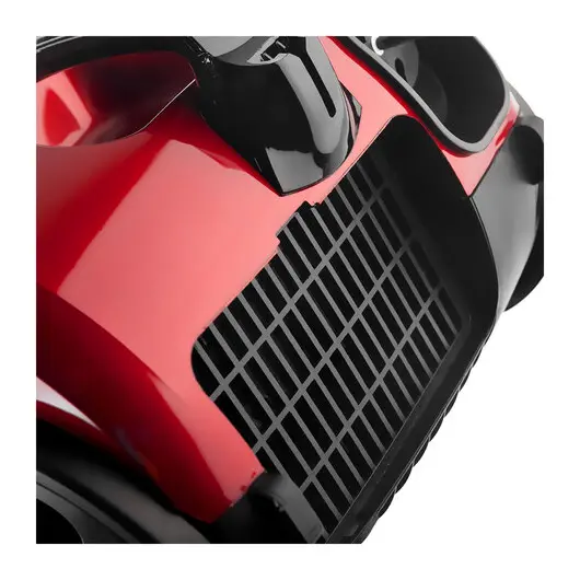 Пылесос BRAYER BR4223, с пылесборником, 1800Вт, мощность всасывания 380Вт, черный/красный, фото 5