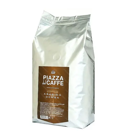 Кофе в зернах Piazza del caffe &quot;Arabica Densa&quot;, вакуумный пакет, 1кг, фото 1