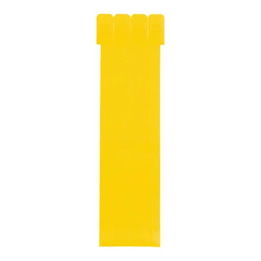 Набор закладок для книг 7*370мм (ляссе с клеевым краем), ArtSpace, 08 шт., желтый, фото 1