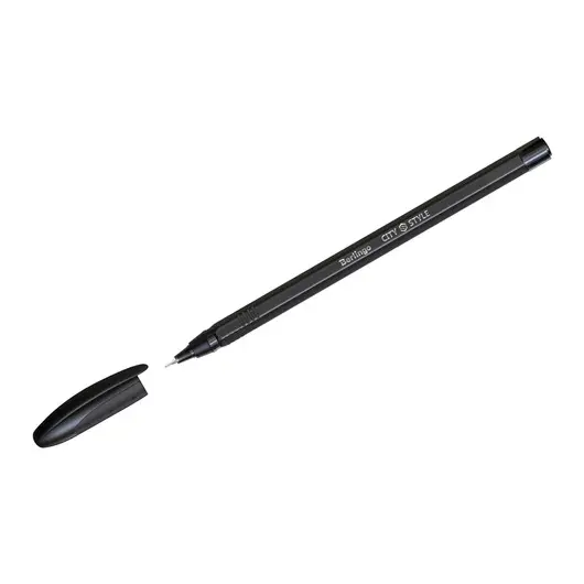 Ручка шариковая Berlingo &quot;City Style&quot; черная, 0,7мм, фото 1