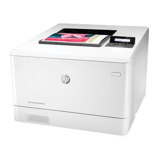 Принтер лазерный ЦВЕТНОЙ HP Color LaserJet Pro M454dn А4, 27 стр./мин, 50000 стр./мес., ДУПЛЕКС, сетевая карта, W1Y44A, фото 2