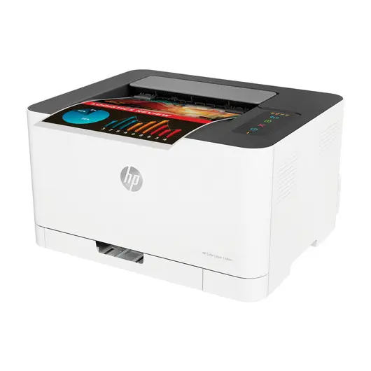 Принтер лазерный ЦВЕТНОЙ HP Color Laser 150nw А4, 18 стр./мин, 20000 стр./мес., Wi-Fi, сетевая карта, 4ZB95A, фото 1
