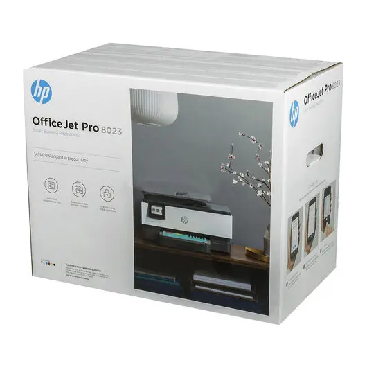 МФУ струйное HP OfficeJet Pro 8023 &quot;3 в 1&quot; A4, 29 стр./мин, 20000 стр./месяц, 1200х1200, ДУПЛЕКС, Wi-Fi, сетевая карта, 1KR64B, фото 19
