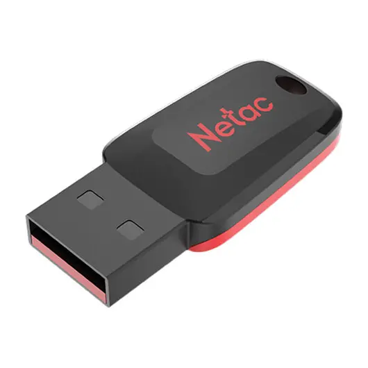 Флеш-диск 16GB NETAC U197, USB 2.0, черный, NT03U197N-016G-20BK, фото 1