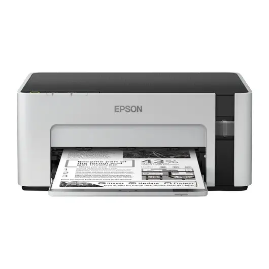 Принтер струйный монохромный EPSON M1100 А4, 32 стр./мин, 1440x720, СНПЧ, C11CG95405, фото 1