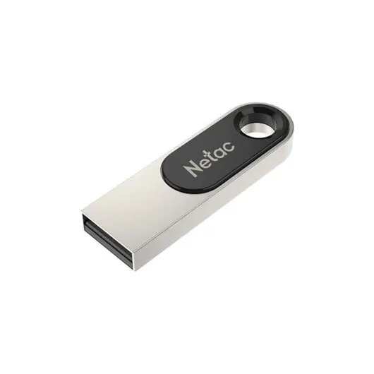 Флеш-диск 16 GB NETAC U278, USB 2.0, металлический корпус, серебристый/черный, NT03U278N-016G-20PN, фото 3