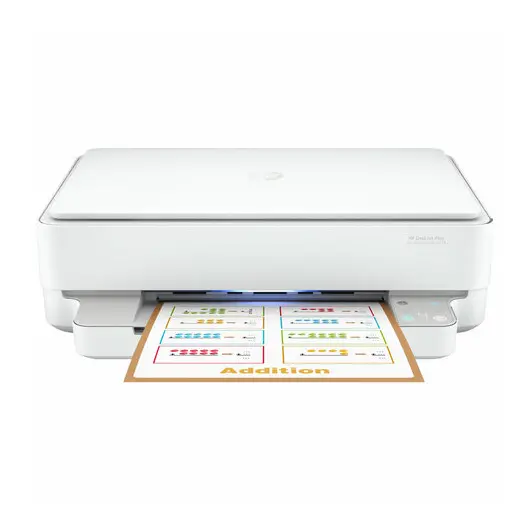 МФУ струйное HP DeskJet Plus Ink Advantage 6075 &quot;3 в 1&quot; А4, 10 стр./мин, 1200х1200, ДУПЛЕКС, Wi-Fi, 5SE22C, фото 1
