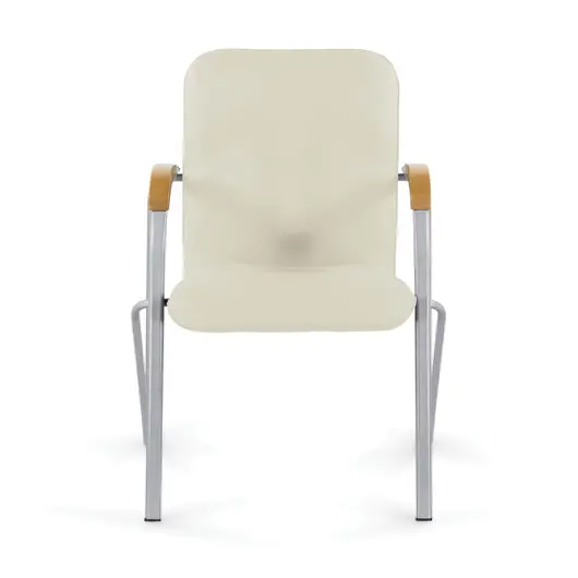 Кресло для приемных и переговорных BRABIX &quot;Samba CF-106 BOX-2&quot;, серый, бук (D-1), бежевый, разобрано, 532764, фото 3