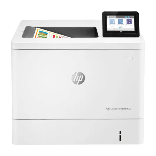 Принтер лазерный ЦВЕТНОЙ HP Color LJ Enterprise M555dn, А4, 38 стр./мин, 80000 стр./мес., ДУПЛЕКС, сетевая карта, 7ZU78A, фото 1