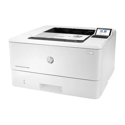 Принтер лазерный HP LaserJet Enterprise M406dn А4, 38 стр./мин, 100 000 стр./мес., ДУПЛЕКС, сетевая карта, 3PZ15A, фото 2