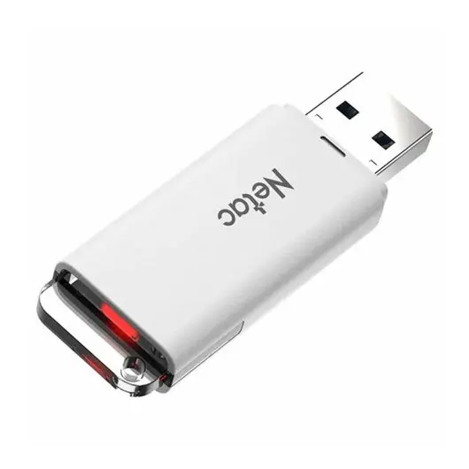 Флеш-диск 8GB NETAC U185, USB 2.0, белый, NT03U185N-008G-20WH, фото 3