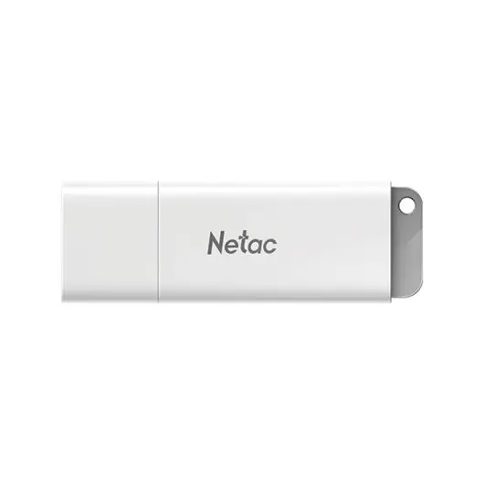 Флеш-диск 64 GB NETAC U185, USB 2.0, белый, NT03U185N-064G-20WH, фото 1
