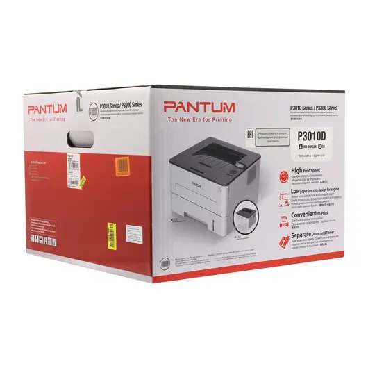 Принтер лазерный PANTUM P3010D А4, 30 стр./мин, 60000 стр./мес., ДУПЛЕКС, фото 7