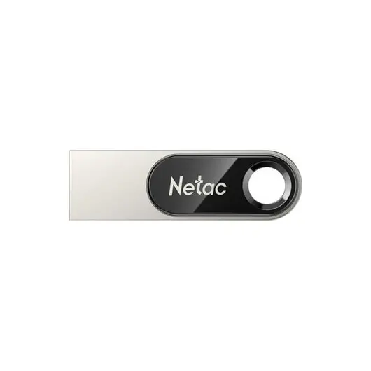 Флеш-диск 16 GB NETAC U278, USB 2.0, металлический корпус, серебристый/черный, NT03U278N-016G-20PN, фото 4
