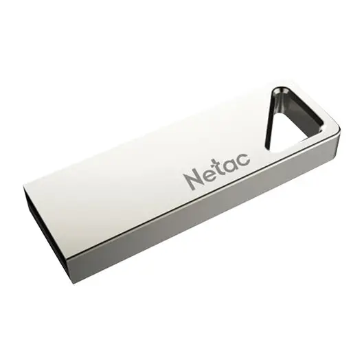 Флеш-диск 8GB NETAC U326, USB 2.0, серебристый, NT03U326N-008G-20PN, фото 4