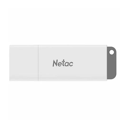 Флеш-диск 8GB NETAC U185, USB 2.0, белый, NT03U185N-008G-20WH, фото 1