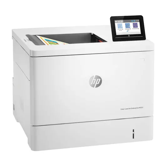 Принтер лазерный ЦВЕТНОЙ HP Color LJ Enterprise M555dn, А4, 38 стр./мин, 80000 стр./мес., ДУПЛЕКС, сетевая карта, 7ZU78A, фото 3