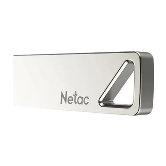 Флеш-диск 32GB NETAC U326, USB 2.0, металлический корпус, серебристый, NT03U326N-032G-20PN, фото 2