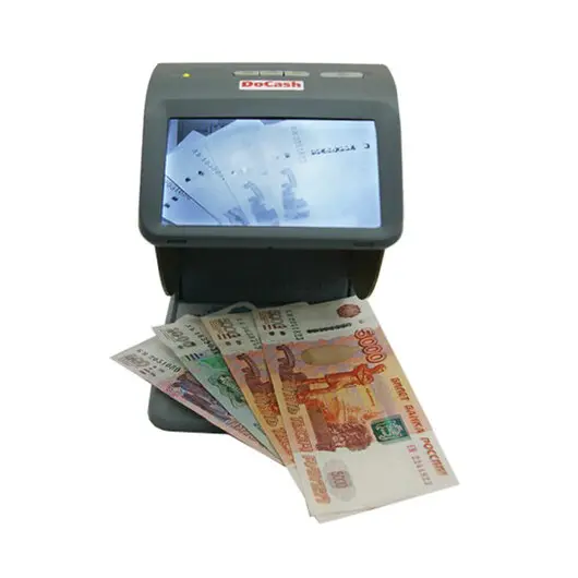 Детектор банкнот DOCASH mini IR/UV/AS, просмотровый, ИК, УФ, АНТИСТОКС, 10658, фото 2