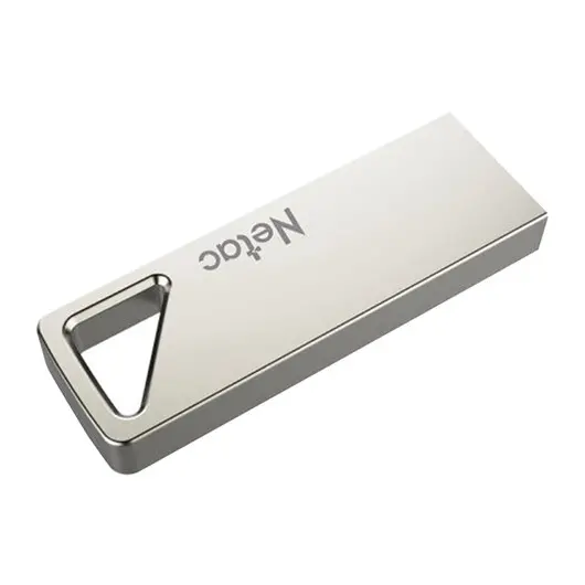 Флеш-диск 32GB NETAC U326, USB 2.0, металлический корпус, серебристый, NT03U326N-032G-20PN, фото 3