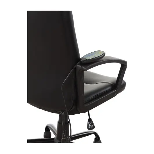 Кресло офисное BRABIX &quot;Device MS-002&quot;, 4 массажных модуля, экокожа, черное, 532520, фото 4