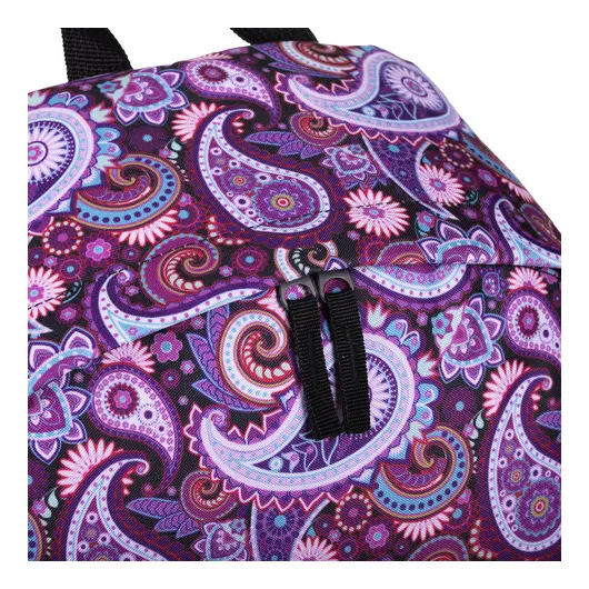 Рюкзак BRAUBERG, универсальный, сити-формат, разноцветный, Инди, 20 литров, 41х32х14 см, 225360, фото 6