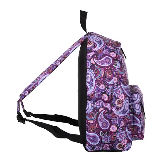 Рюкзак BRAUBERG, универсальный, сити-формат, разноцветный, Инди, 20 литров, 41х32х14 см, 225360, фото 3